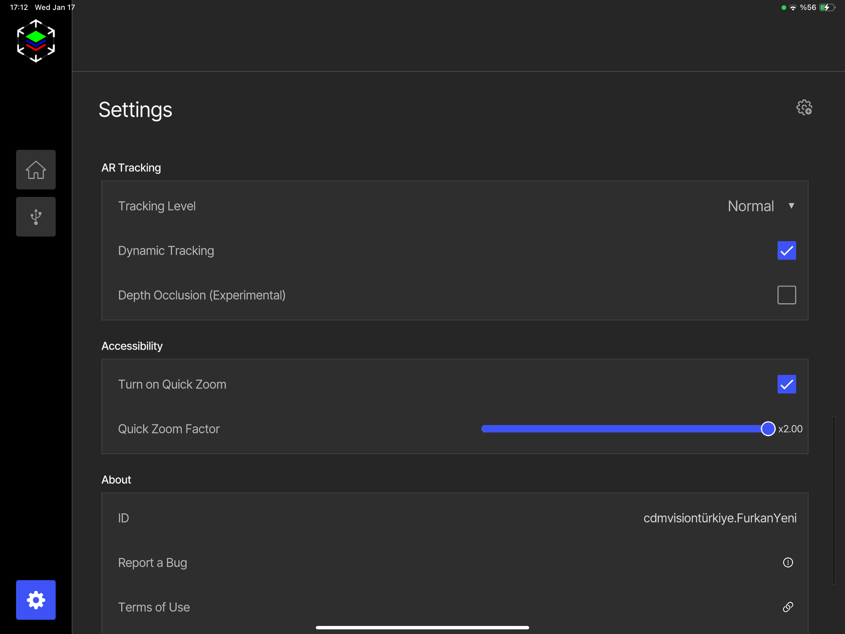 AR tracking settings (2)