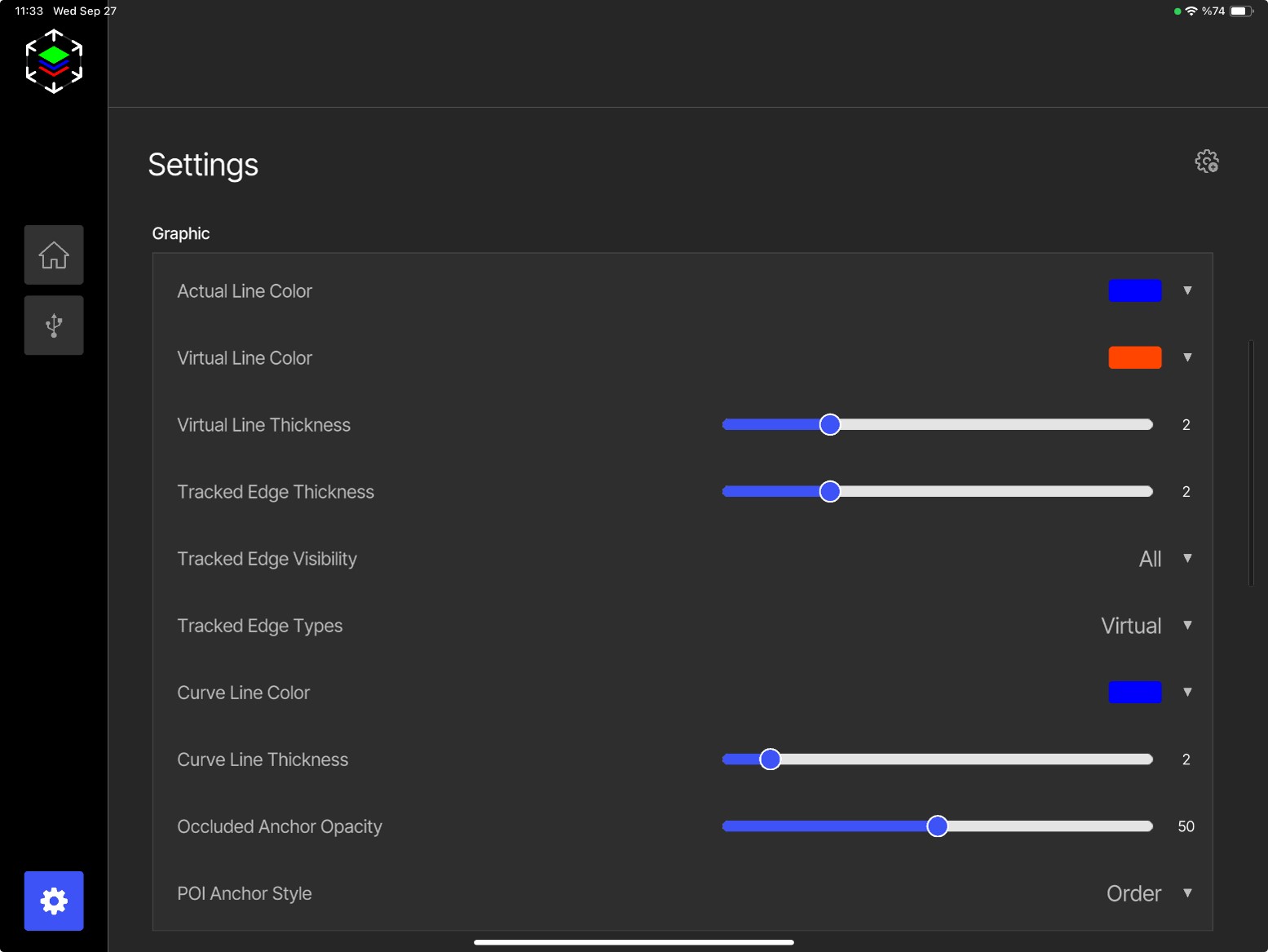 Graphic settings (1)