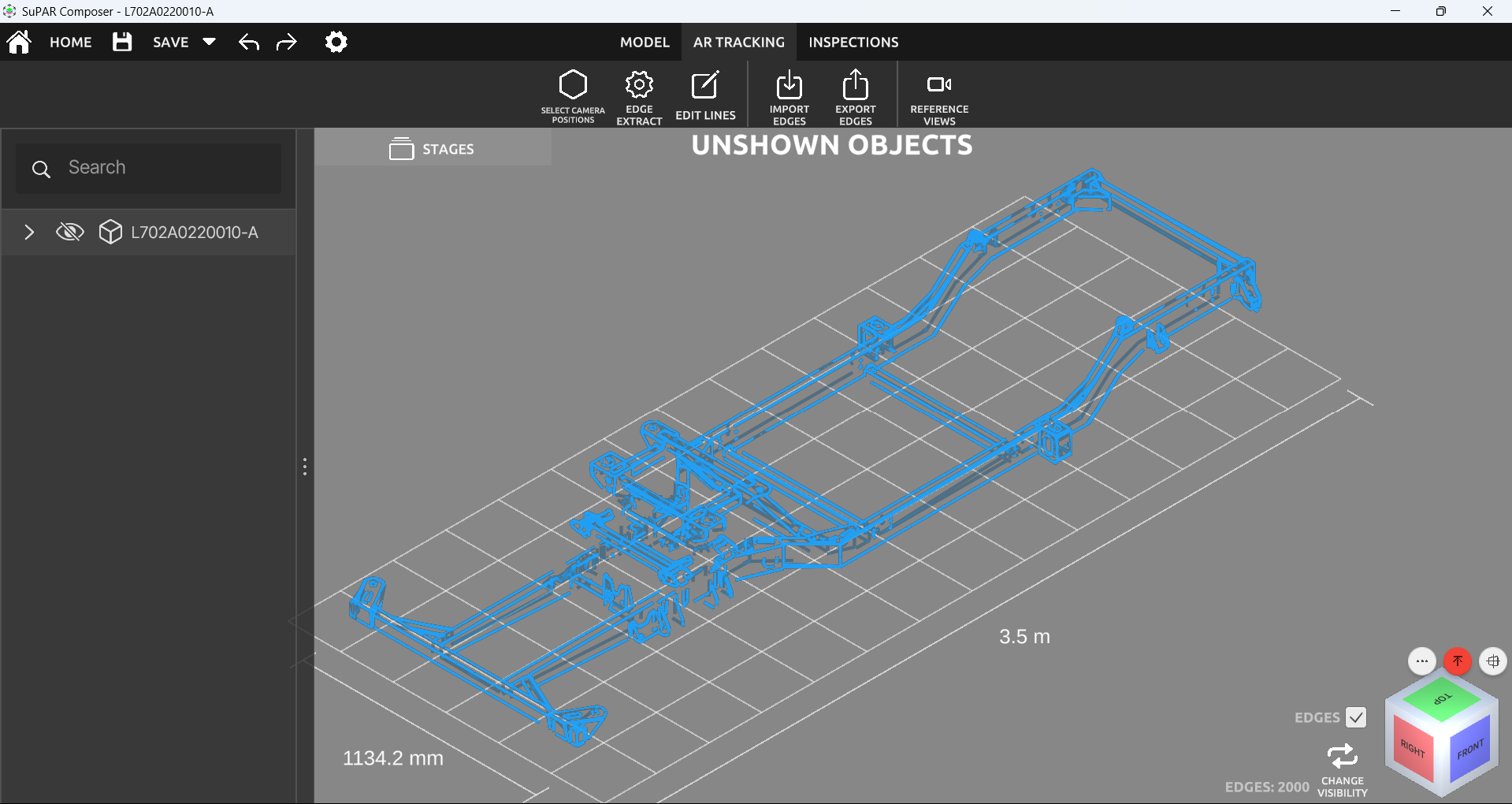 Recommended edge extract settings